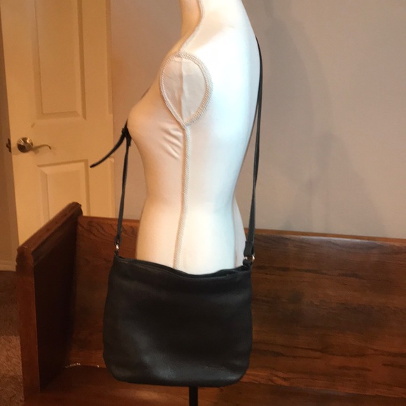 TIGNANELLO LEATHER SHOULDER BAG - Picture 1 of 11
